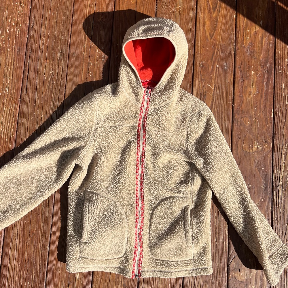 llbean teddy bear coat